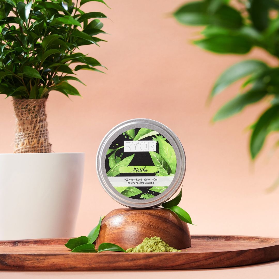 Výživné tělové máslo s vůní zeleného čaje Matcha - galerie #1