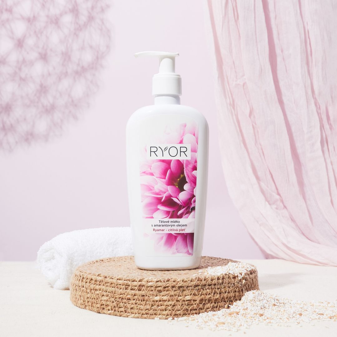 Tělové mléko s amarantovým olejem - galerie #1