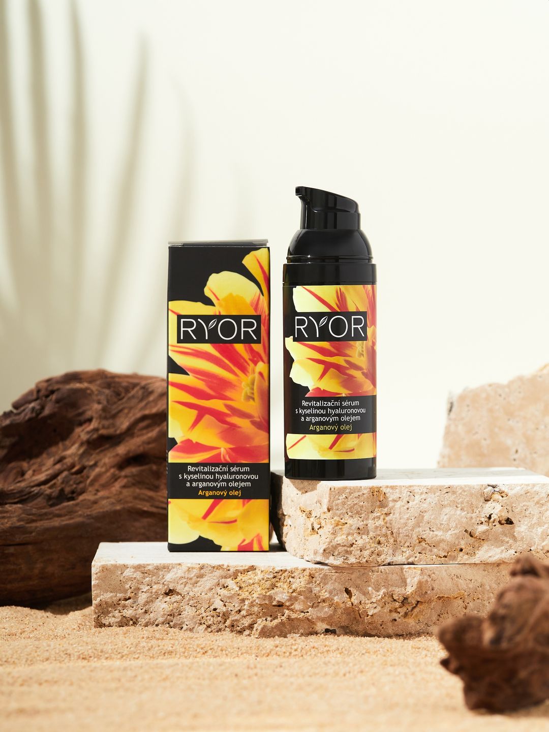 Revitalizační sérum s kyselinou hyaluronovou a arganovým olejem - galerie #1