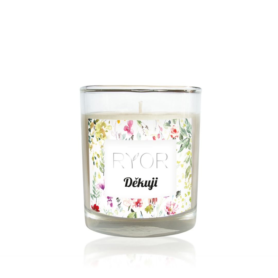 Svíčka malá - Děkuji