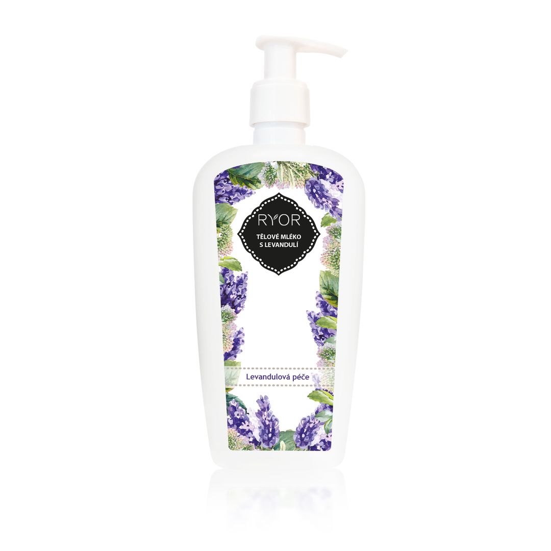 Tělové mléko s levandulí