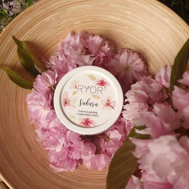 Sakura Cukrový peeling s japonskou třešní