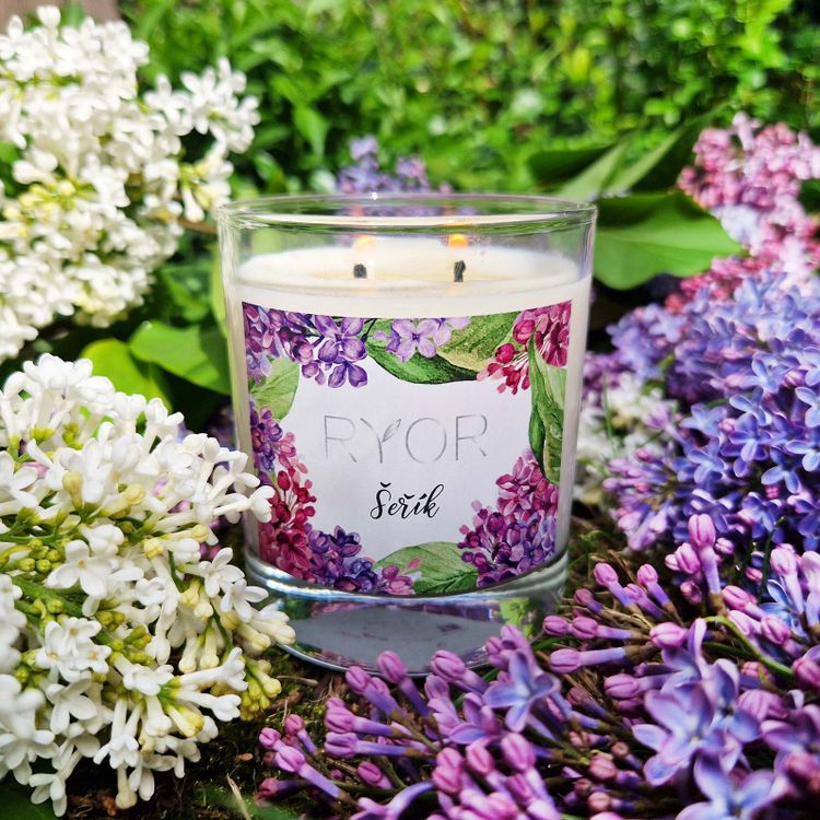 Svíčka velká - Šeřík