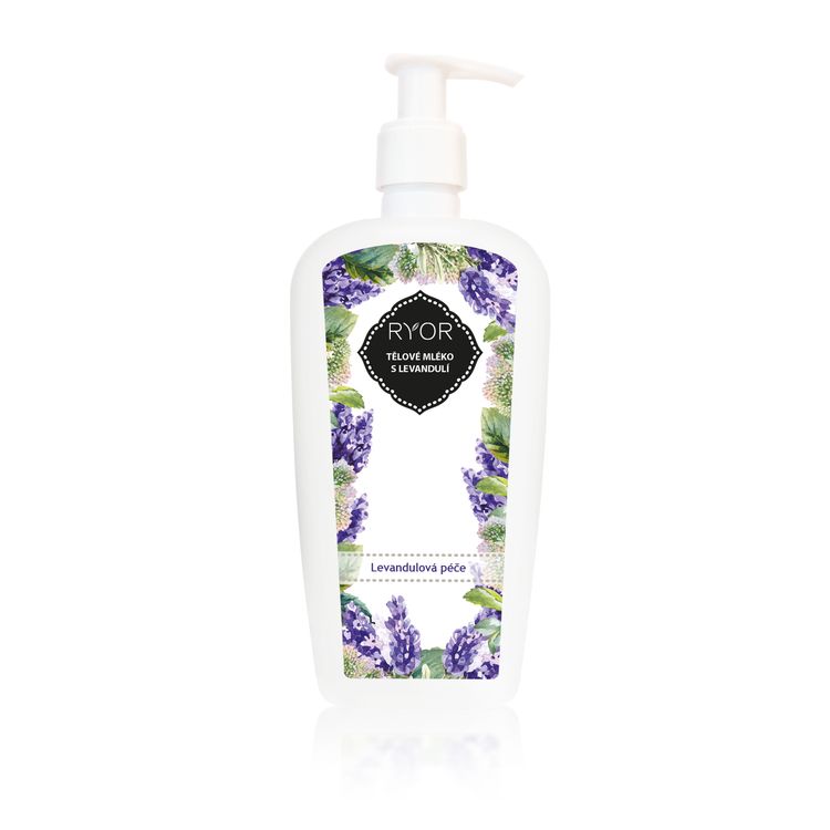 Tělové mléko s levandulí